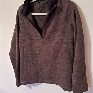 Toad&Co Brown Fleece Quarter-Zip